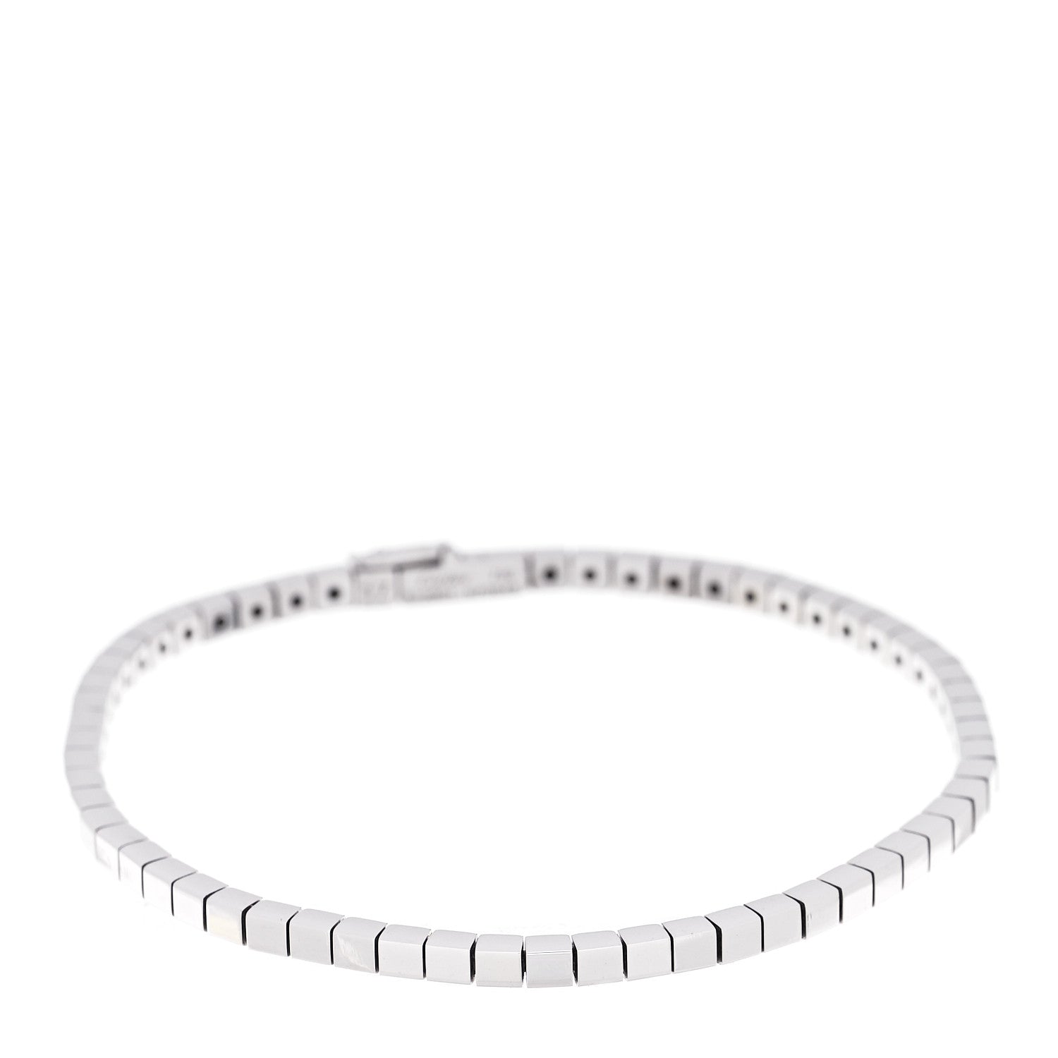 Cartier 18K White Gold Lanieres Bracelet 17 1 of 4