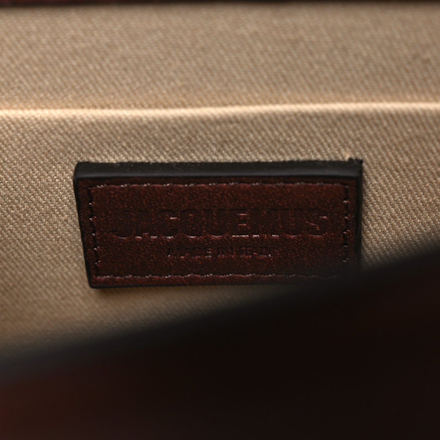 Jacquemus Smooth Calfskin Le Chiquito Moyen Dark Brown 6 of 9