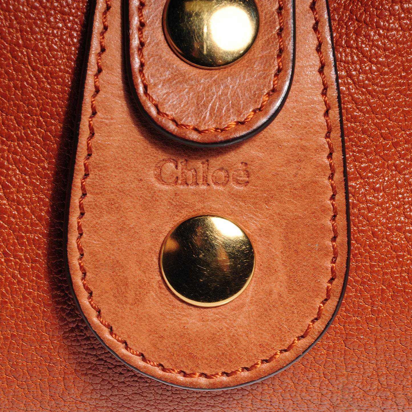 Calfskin Silverado Shoulder Bag Orange