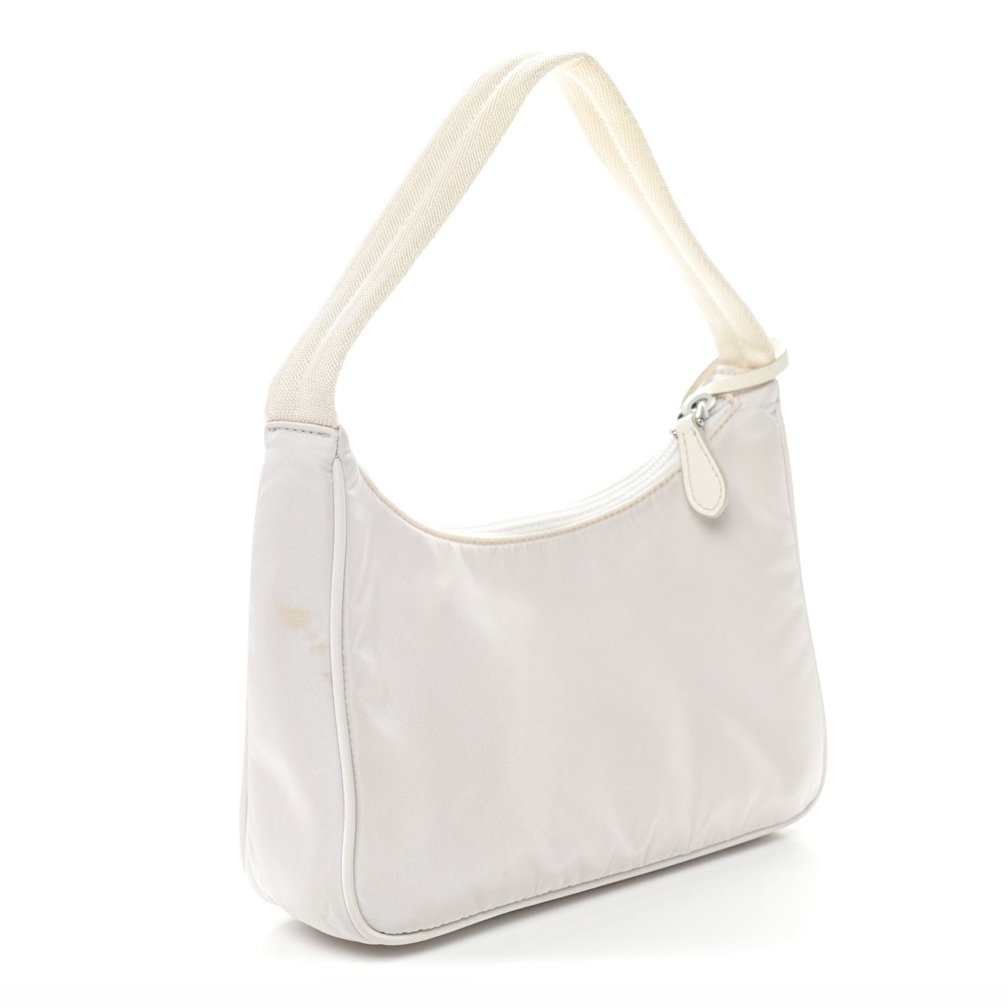 Tessuto Nylon Mini Re-Edition 2000 Bag White