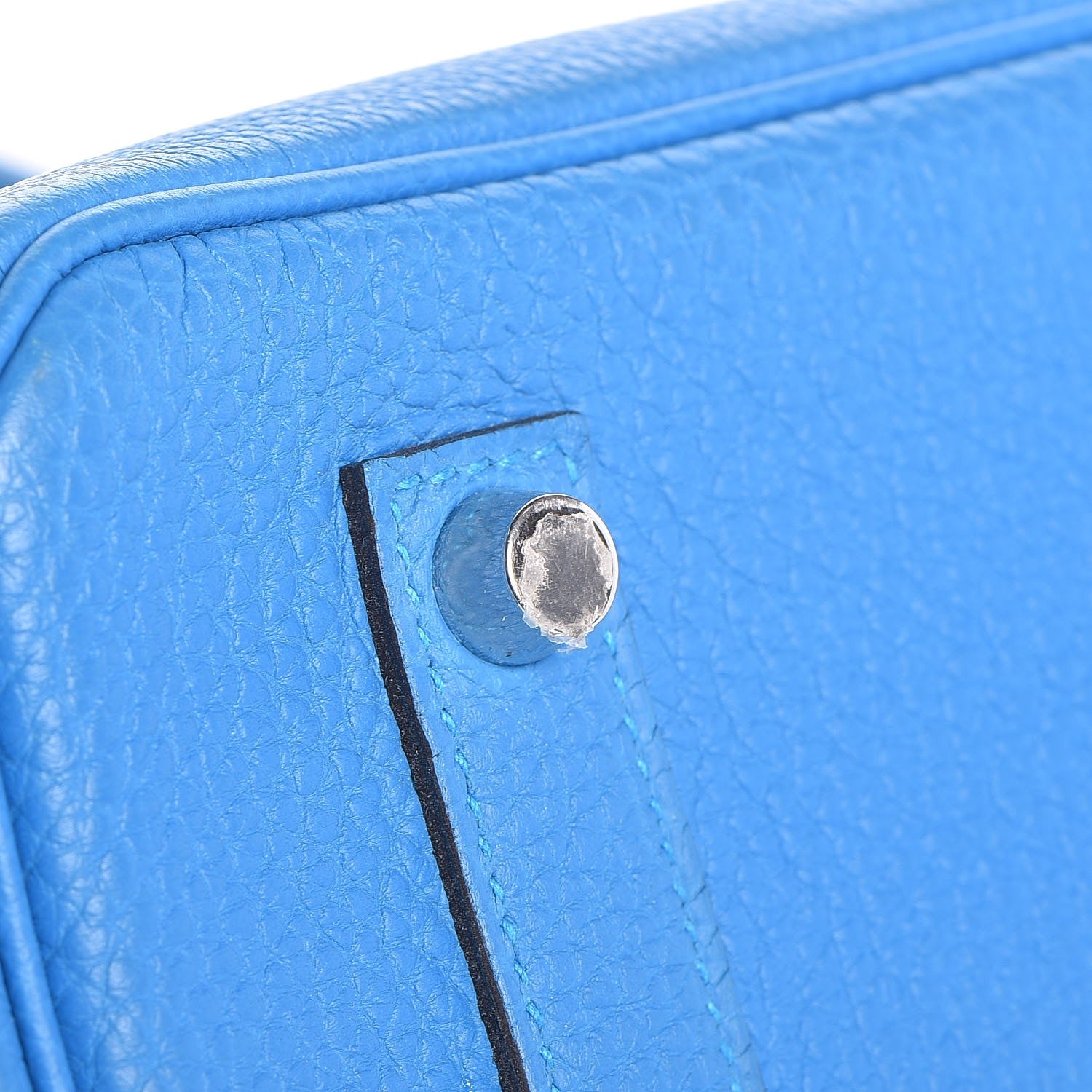 Hermes Togo Verso Birkin 35 Bleu Zanzibar Malachite 37 of 37