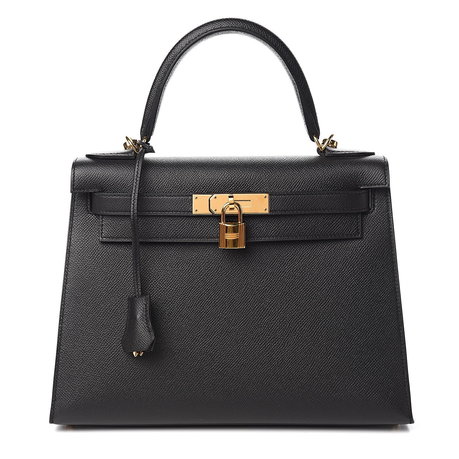 Hermes Epsom Kelly Sellier 28 Black 1 of 37