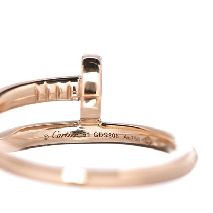 Cartier 18K Yellow Gold Juste Un Clou Ring 61 9.5 3 of 5