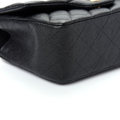 Chanel Caviar Quilted Mini Top Handle Rectangular Flap Black 6 of 9