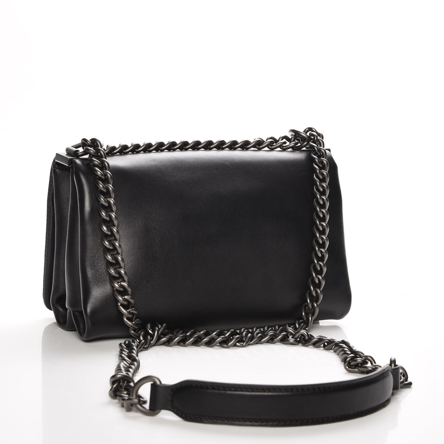 Nappa Palazzo Sultan Shoulder Bag Black