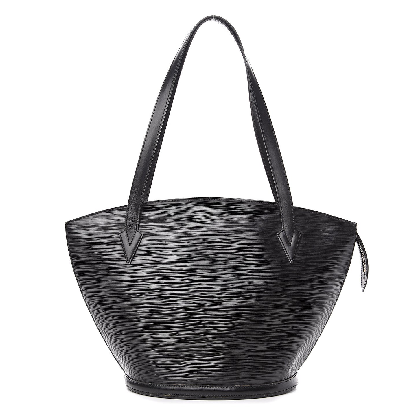 Epi Saint Jacques PM Long Straps Black