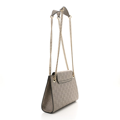Gucci Guccissima Small Emily Chain Shoulder Bag Storm Grey 3 of 18