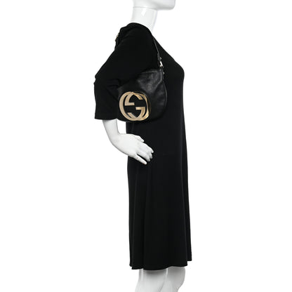 Gucci Calfskin Small Blondie Hobo Black 2 of 14
