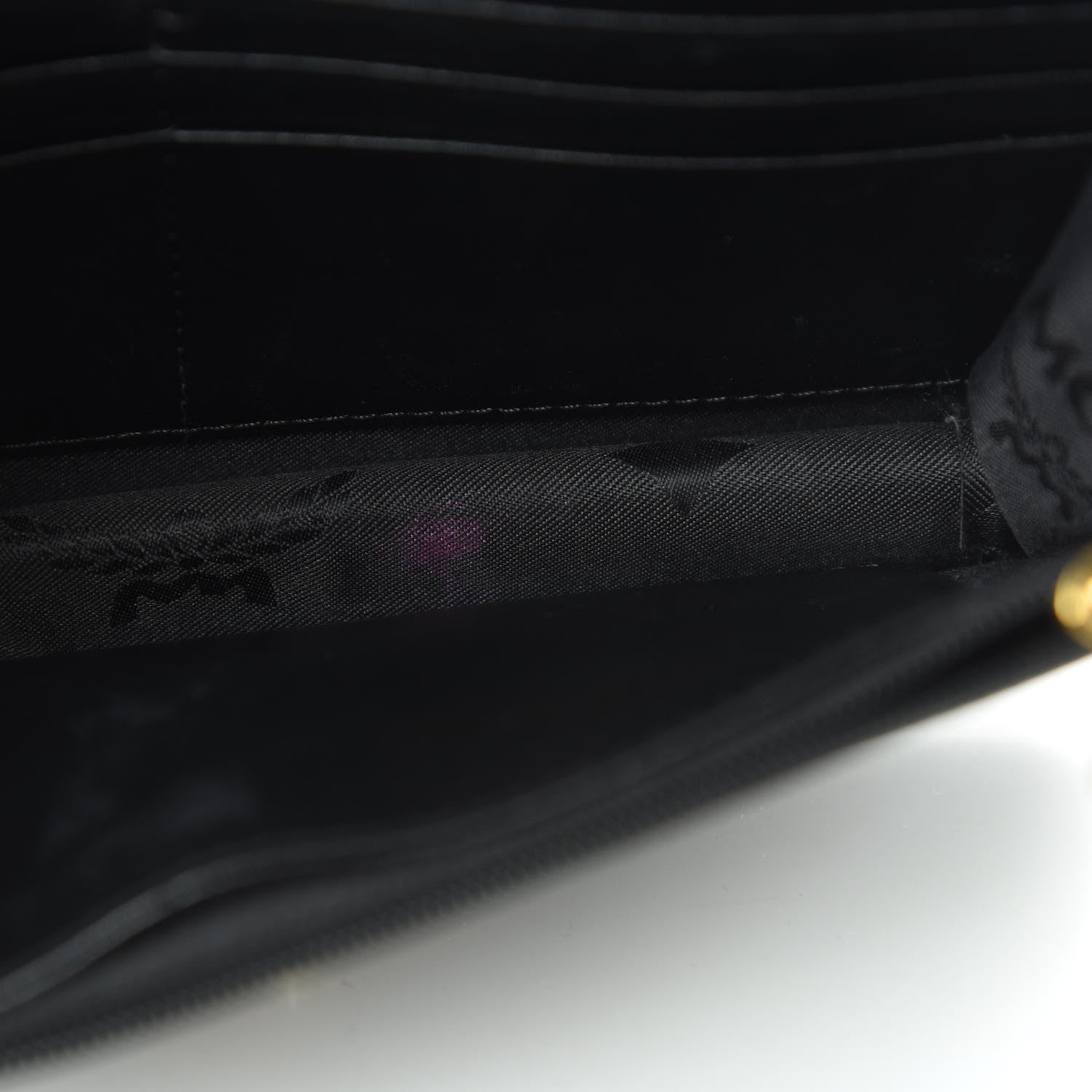 MCM Grained Calfskin Studded Crossbody Bag Black 13 of 15