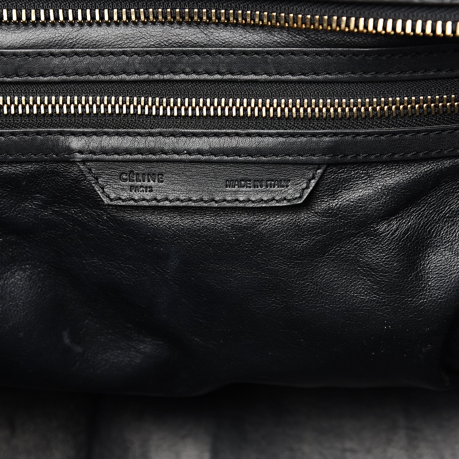 Celine Smooth Calfskin Mini Luggage Black 5 of 20