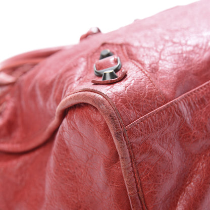Balenciaga Agneau Classic Hardware City Rouge Coquelicot 9 of 21