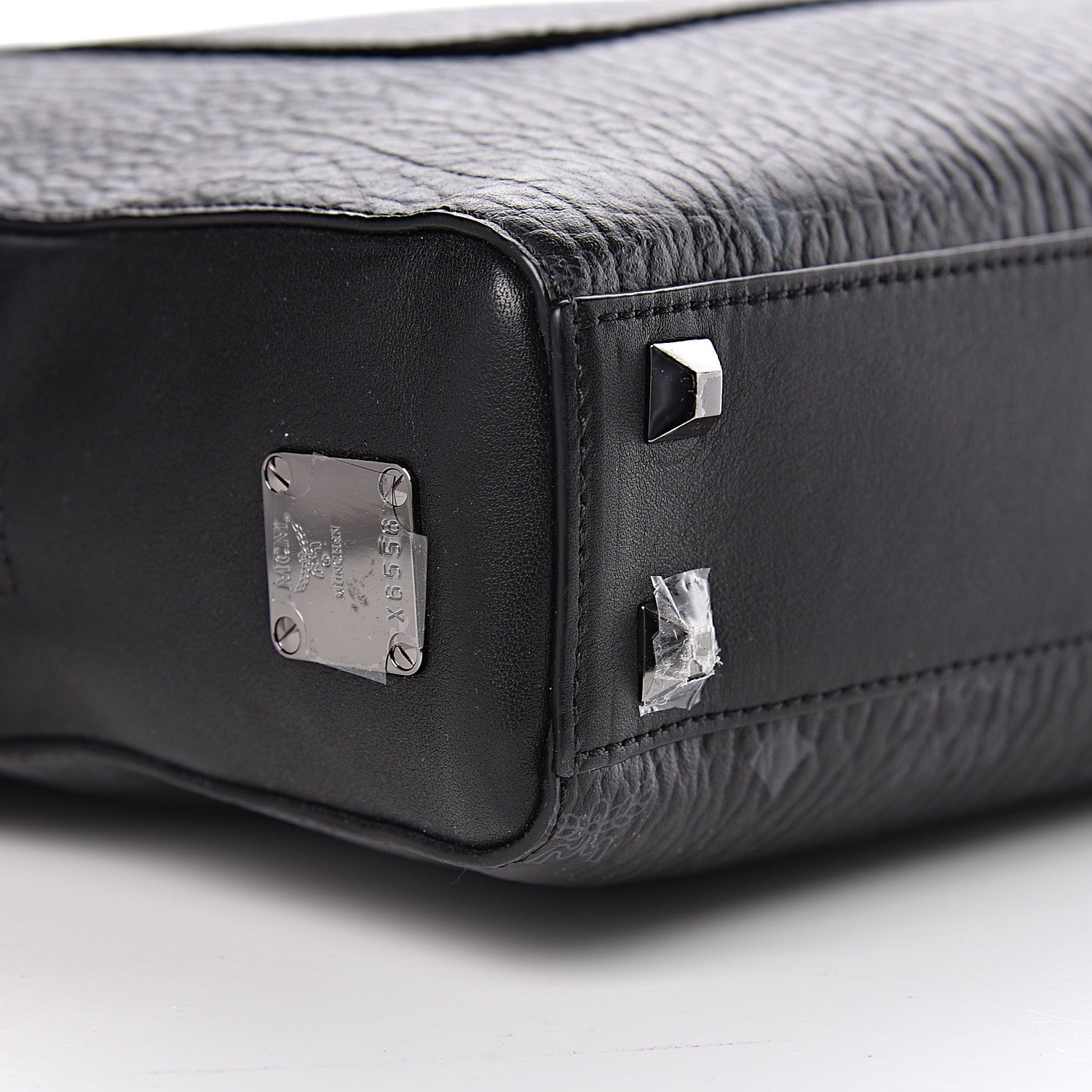 MCM Visetos Medium Markus Briefcase Black 12 of 14