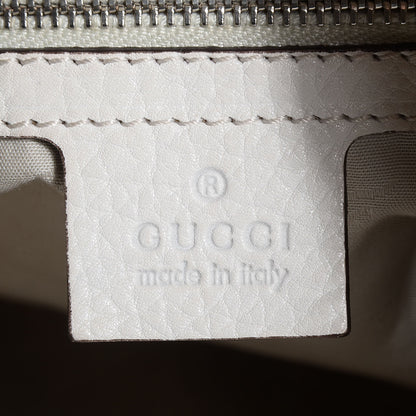 Gucci Monogram Bamboo Bar Medium Hobo Off White 6 of 7