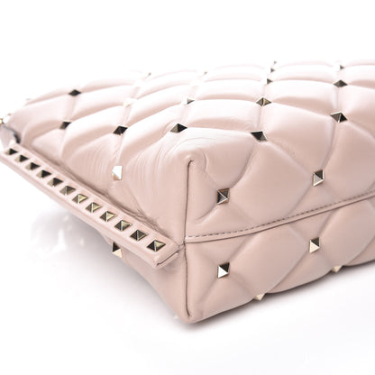 Valentino Garavani Nappa Candystud Shoulder Bag Poudre 5 of 8