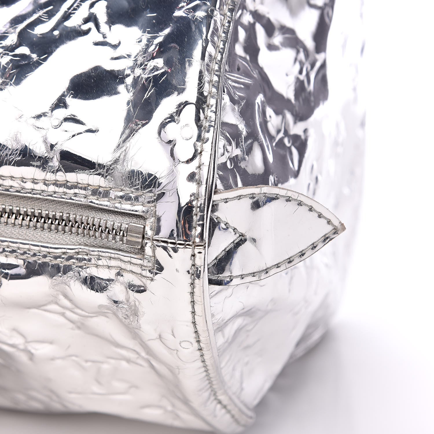 Louis Vuitton Monogram Miroir Speedy 30 Silver 11 of 18