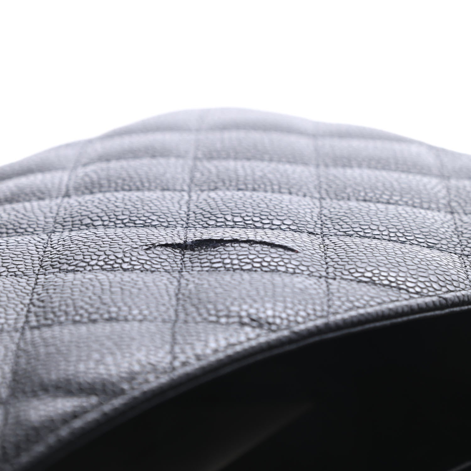 Chanel Caviar Quilted Jumbo Single Flap Black 11 of 13