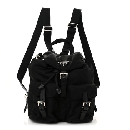Prada Tessuto Nylon Vela Small Backpack Black 1 of 12