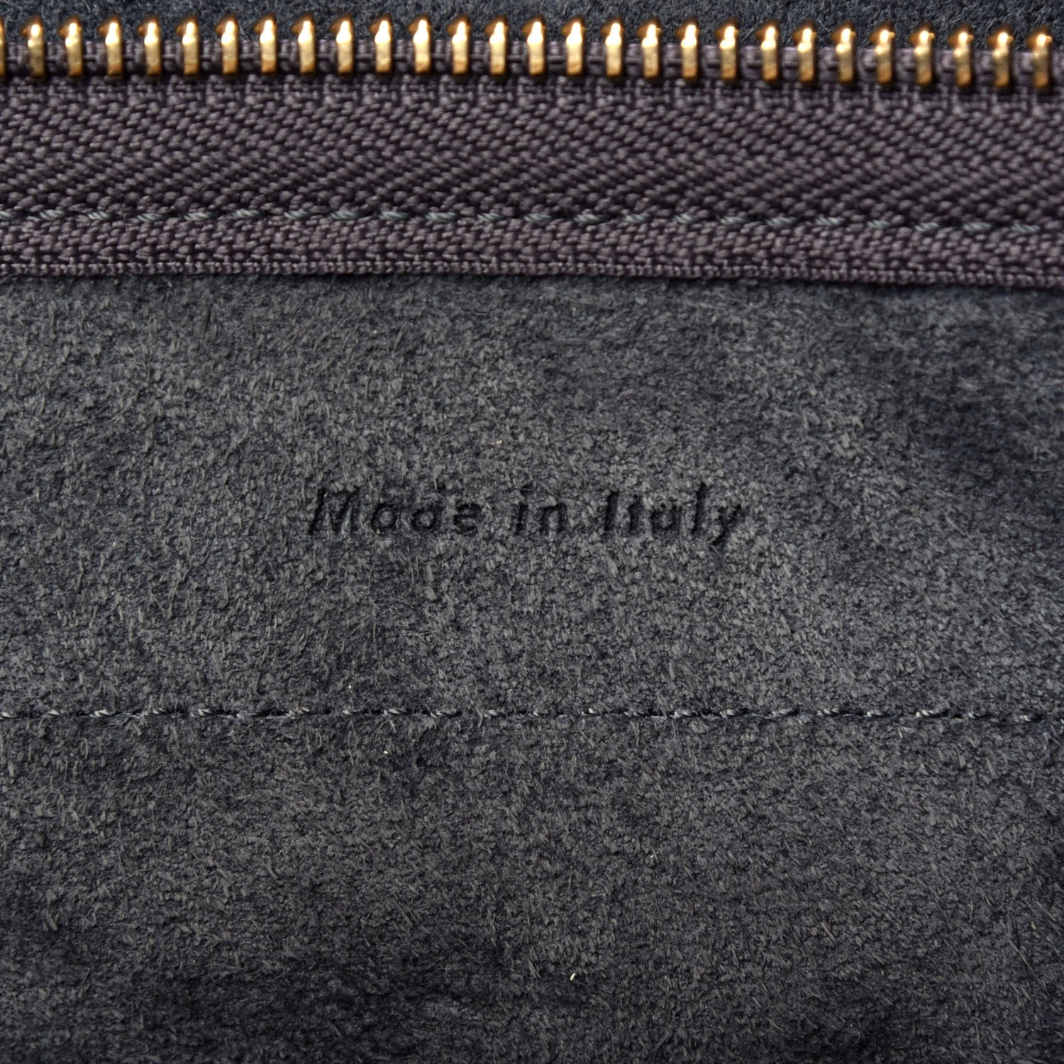 Celine Grained Calfskin Nano Belt Bag Grey 6 of 8