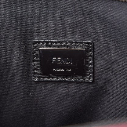 Fendi Vitello Elite Cuoio Monster Buggies Medium Roll Tote Lollypop Black 6 of 11