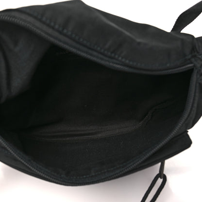 Balenciaga Nylon Canvas Logo Explorer Beltpack Black White 5 of 9
