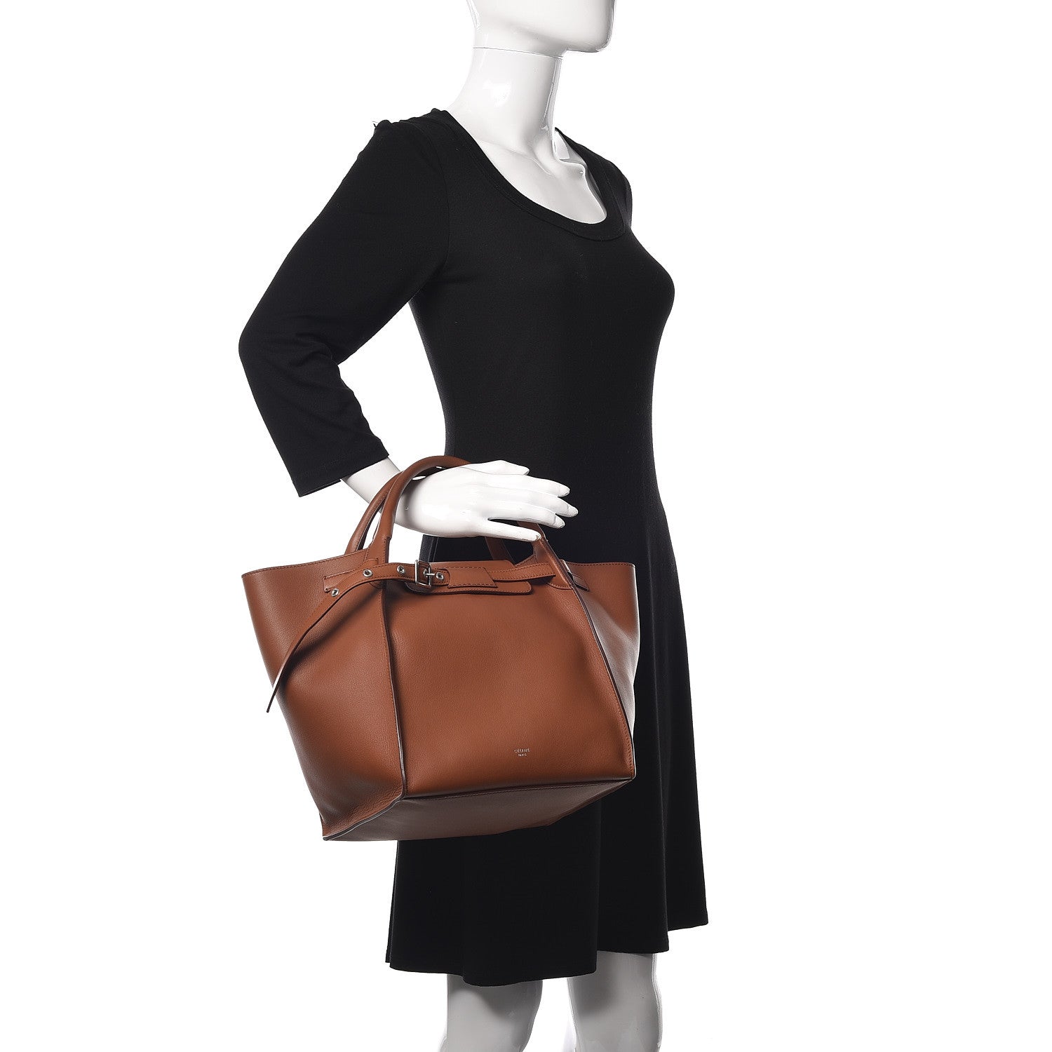 Celine Smooth Calfskin Small Big Bag Tan 2 of 14