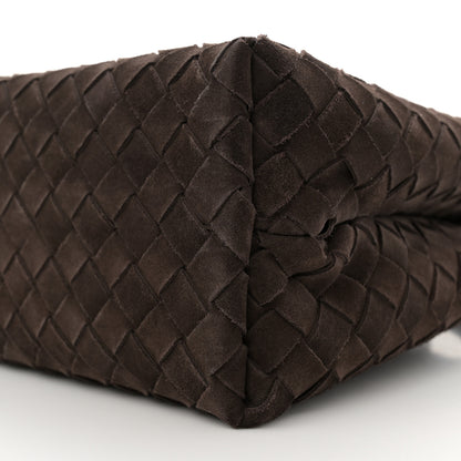 Bottega Veneta Suede Intrecciato Medium Andiamo Shoulder Bag Fondant 9 of 10