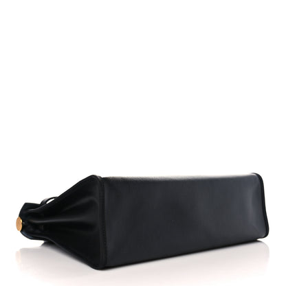 Hermes Toile H Berline Vache Hunter Herbag Zip PM 31 Black Ecru 5 of 10