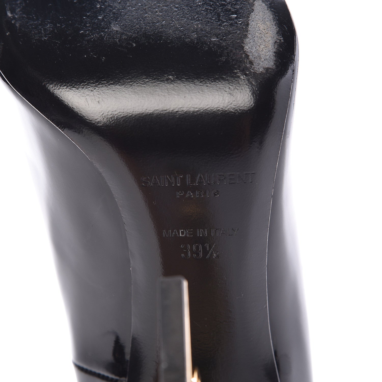 Saint Laurent Patent Opyum 110 Pumps 39.5 Black 10 of 16