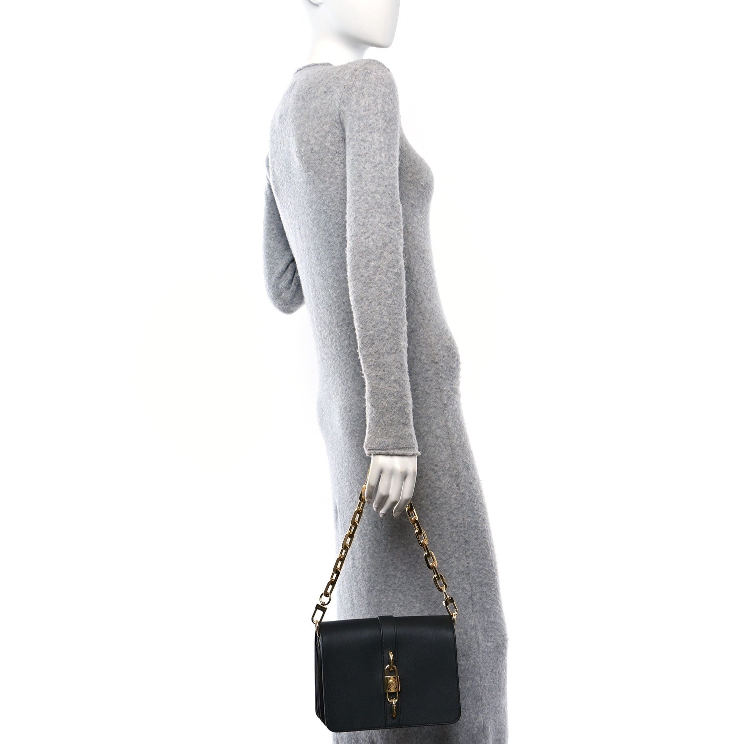 Louis Vuitton Calfskin Rendez-Vous Black 2 of 9