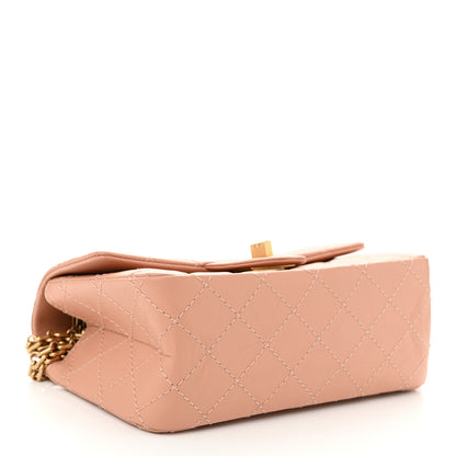 Chanel Aged Calfskin Quilted 2.55 Reissue Mini Flap Beige 4 of 10