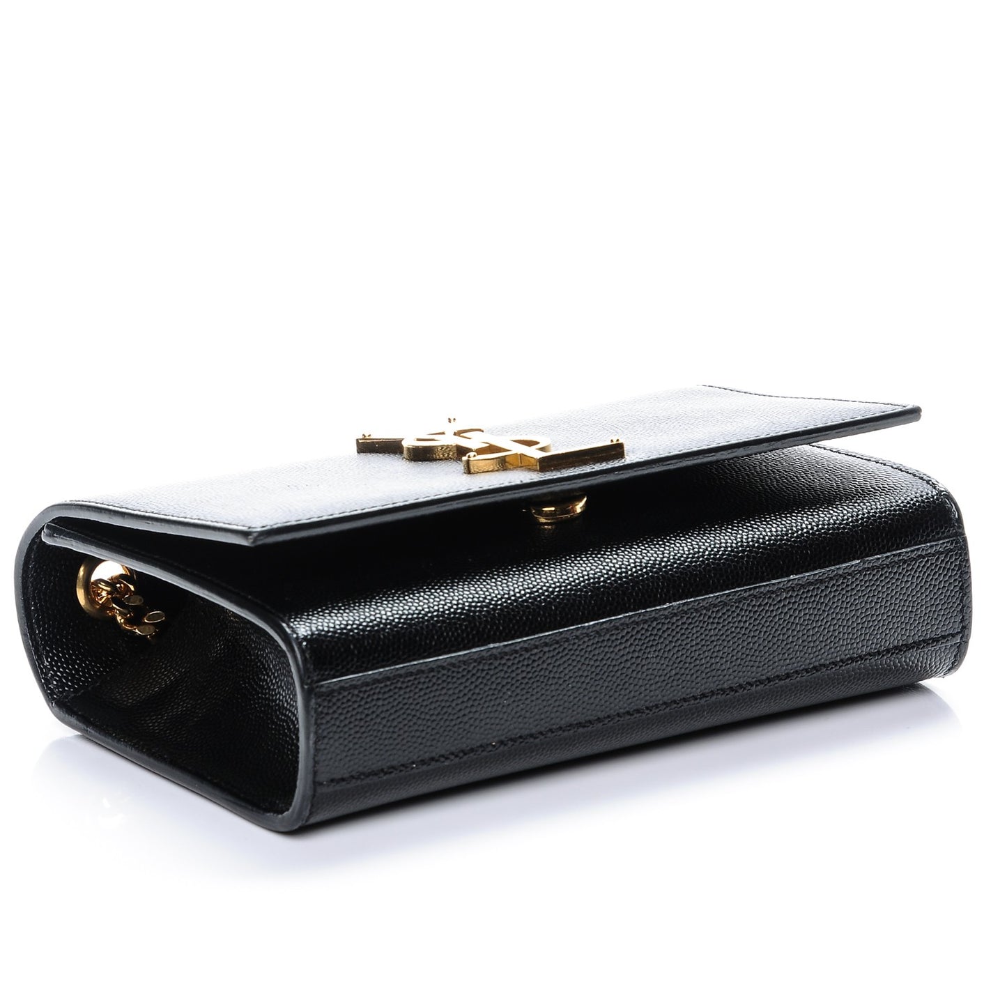 Grain De Poudre Small Monogram Kate Satchel Black