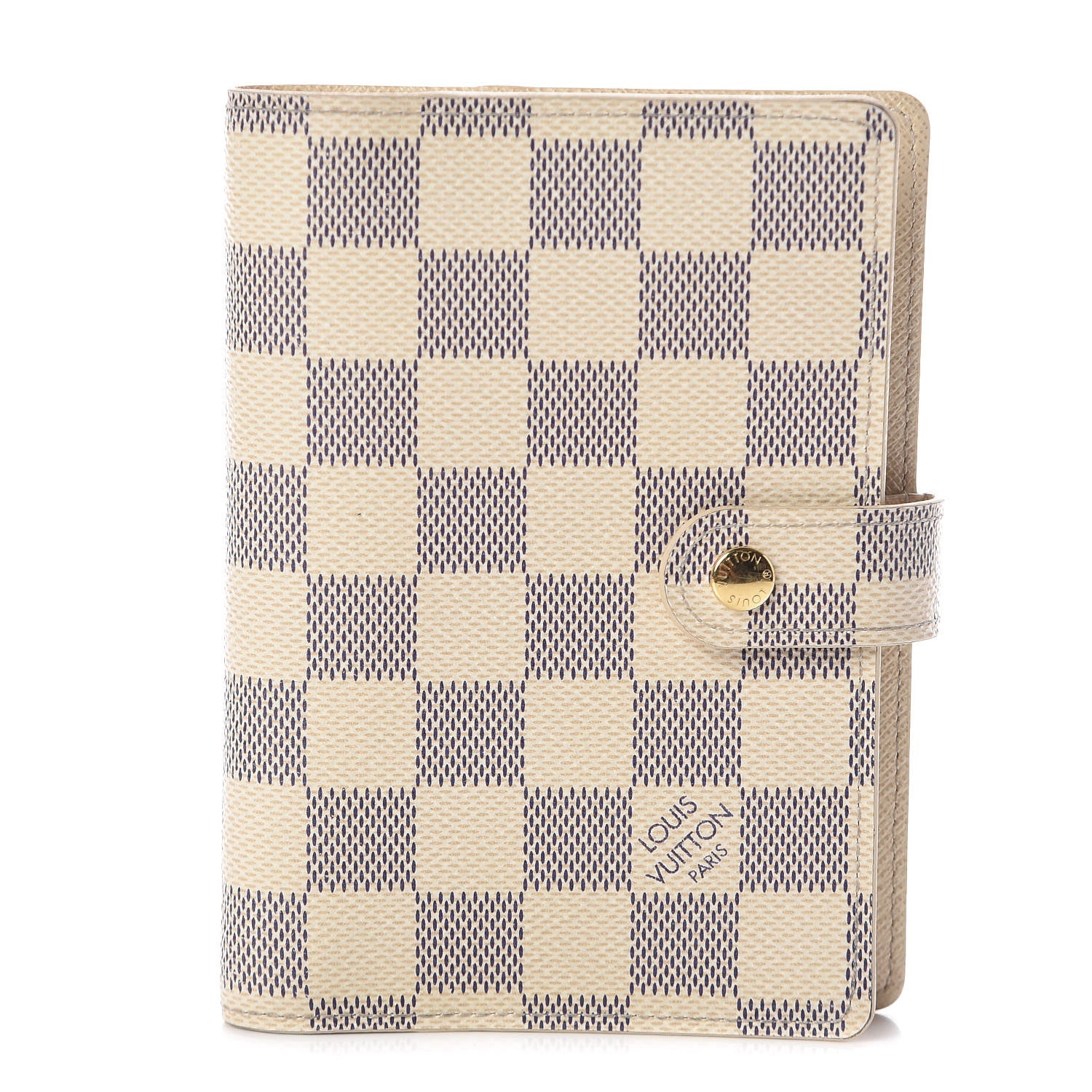 Louis Vuitton Damier Azur Small Ring Agenda Cover 1 of 7
