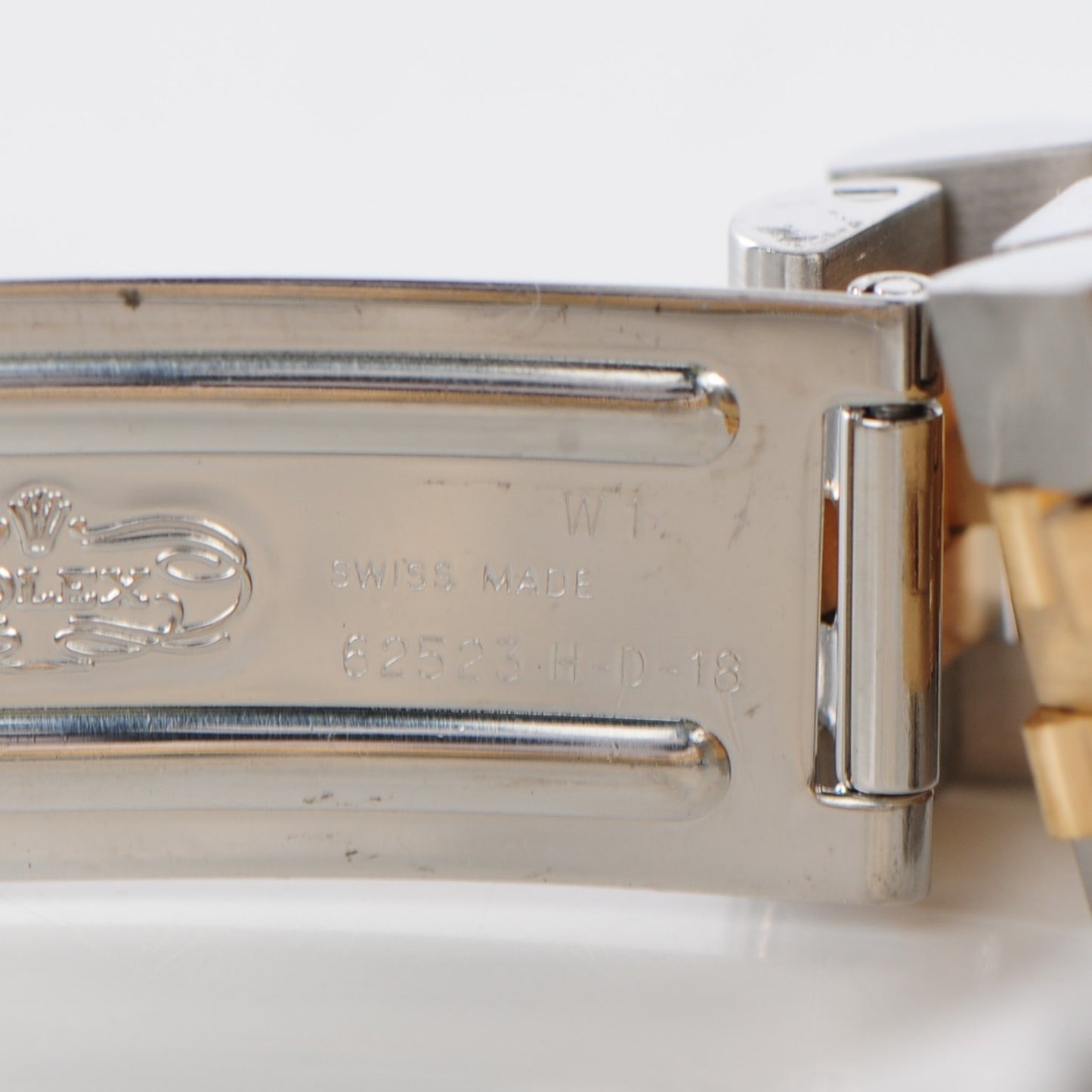 Stainless Steel 18K Yellow Gold 31mm Oyster Perpetual Datejust Watch White Jubilee 68273