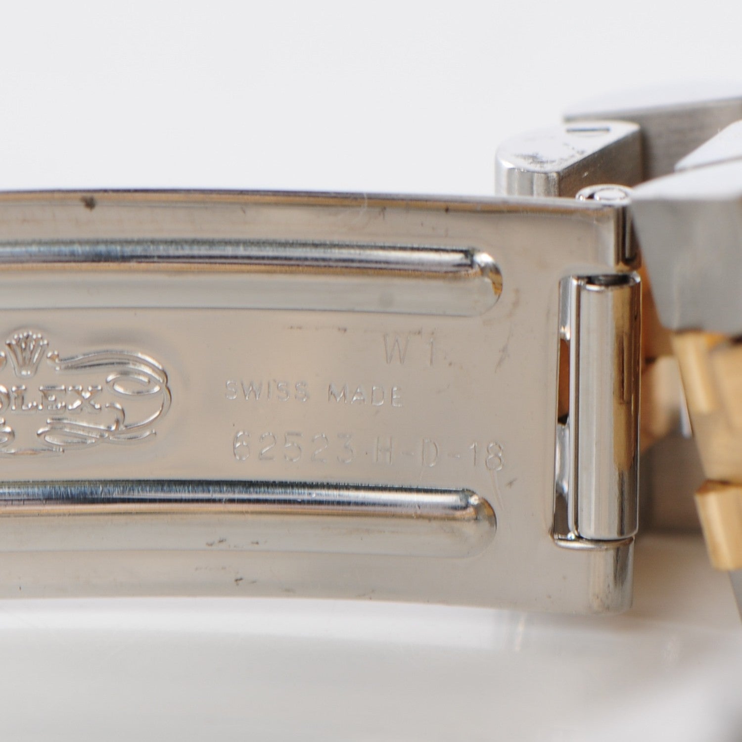 Rolex Stainless Steel 18K Yellow Gold 31mm Oyster Perpetual Datejust Watch White Jubilee 68273 5 of 6