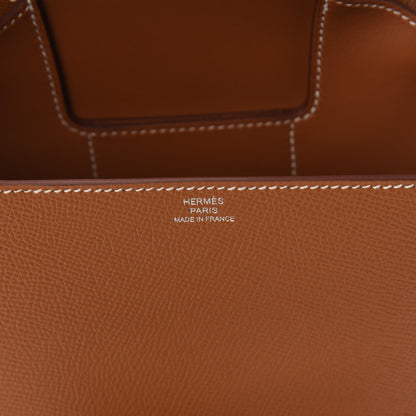 Hermes Epsom Mini Della Cavalleria Gold 6 of 9