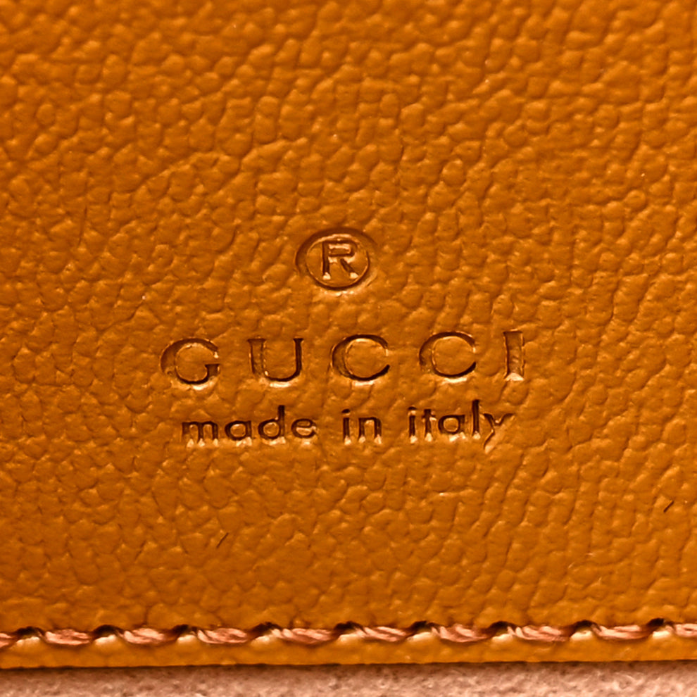 Gucci GG Supreme Monogram New Sakai Calfskin Mini Padlock Top Handle ...