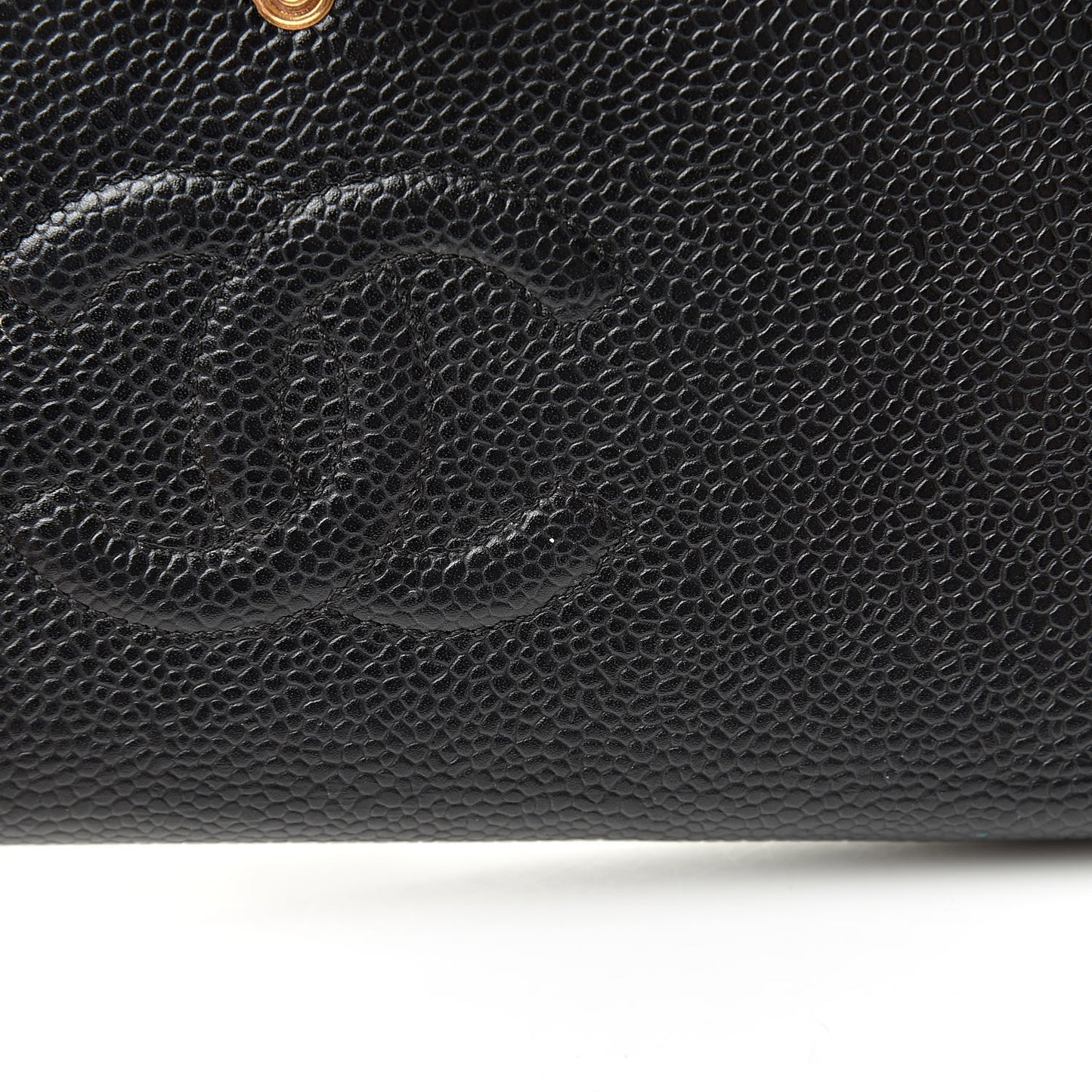 Caviar Timeless CC French Wallet Black