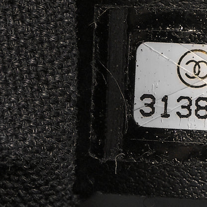 Chanel Calfskin Medium Deauville Tote Black 6 of 9