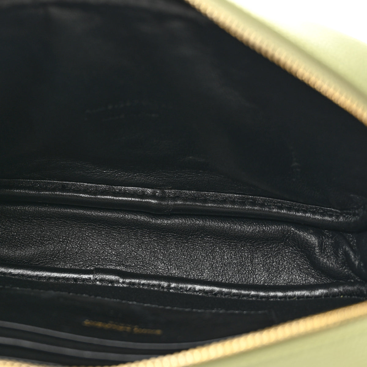 Grain De Poudre Matelasse Monogram Mini Lou Camera Bag Light Pistache