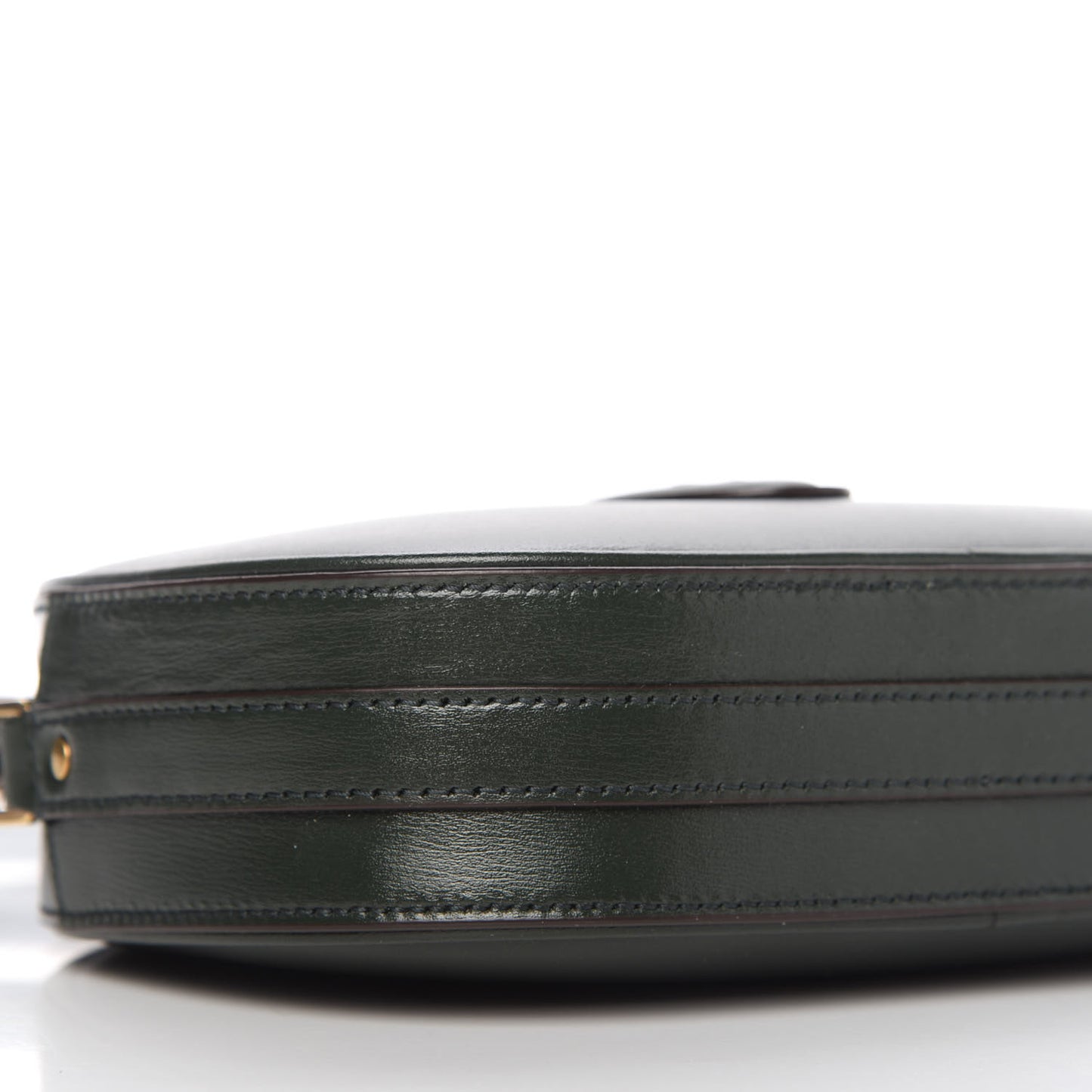 Calfskin Le 61 Camera Bag Dark Green