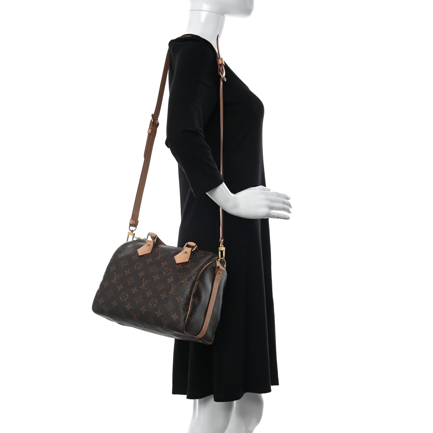 Louis Vuitton Monogram Speedy Bandouliere 25 2 of 13