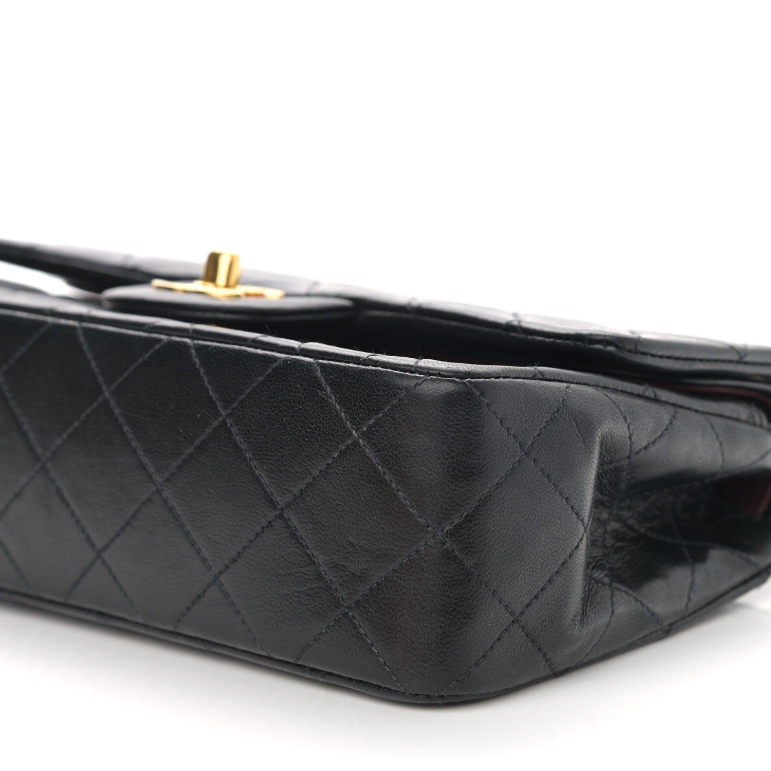 Chanel Lambskin Quilted Small Double Flap Black 10 of 10