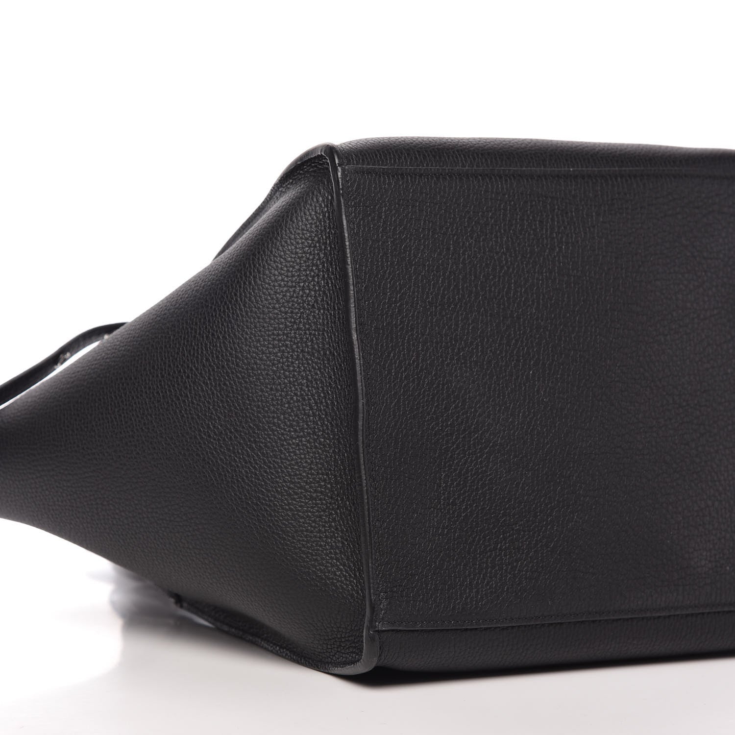Celine Supple Grained Calfskin Small Long Strap Big Bag Black 6 of 9
