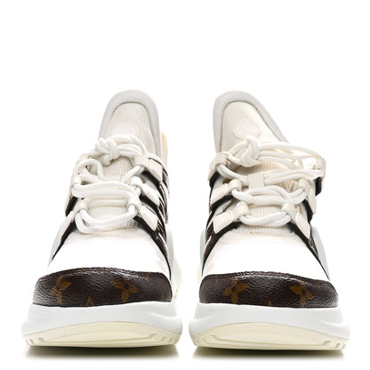 Louis Vuitton Patent Monogram LV Archlight Sneakers 40 White 3 of 11
