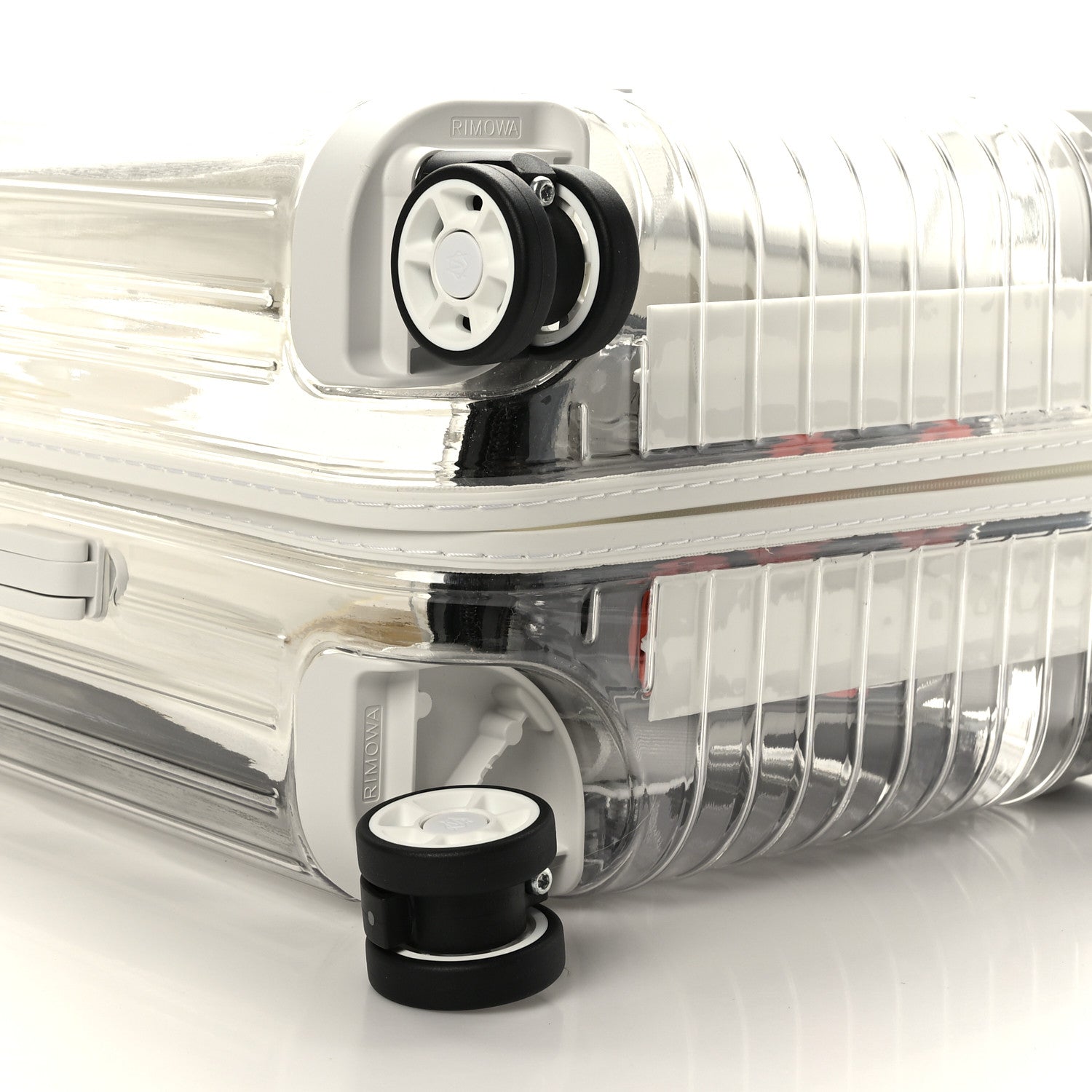 Rimowa OFF-WHITE X RIMOWA Polycarbonate Luggage Transparent 7 of 8