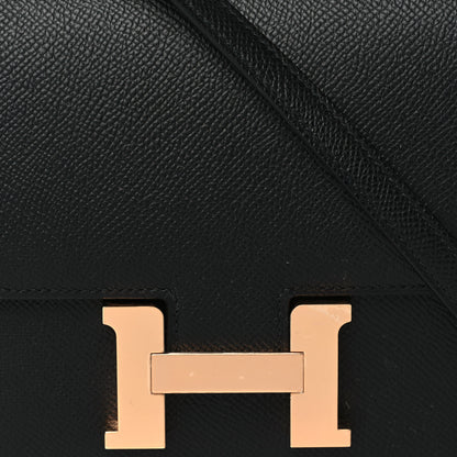 Hermes Epsom Constance 18 Black 8 of 10