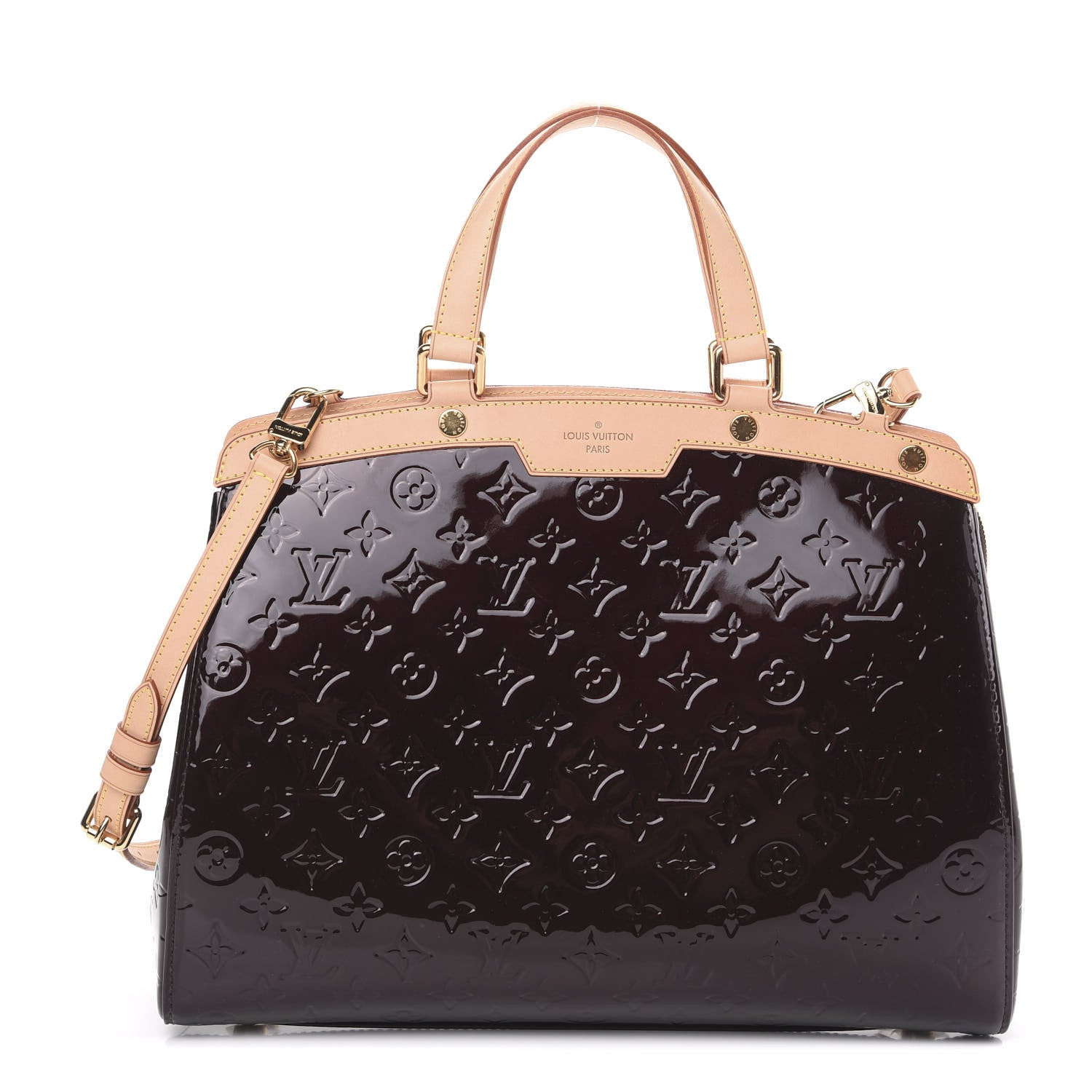 Louis Vuitton Vernis Brea GM Amarante 1 of 8