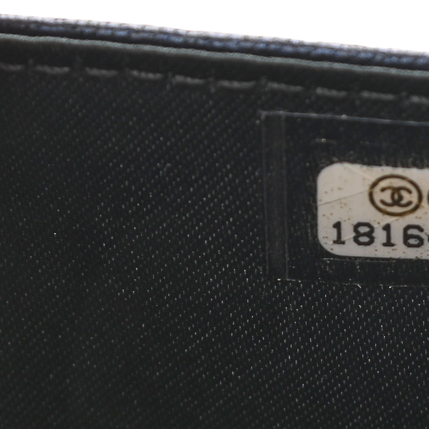 Chanel Goatskin Camellia Embossed Wallet On Chain WOC Navy 8 of 11