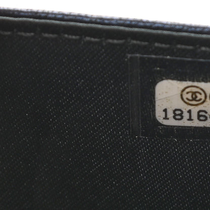 Chanel Goatskin Camellia Embossed Wallet On Chain WOC Navy 8 of 11