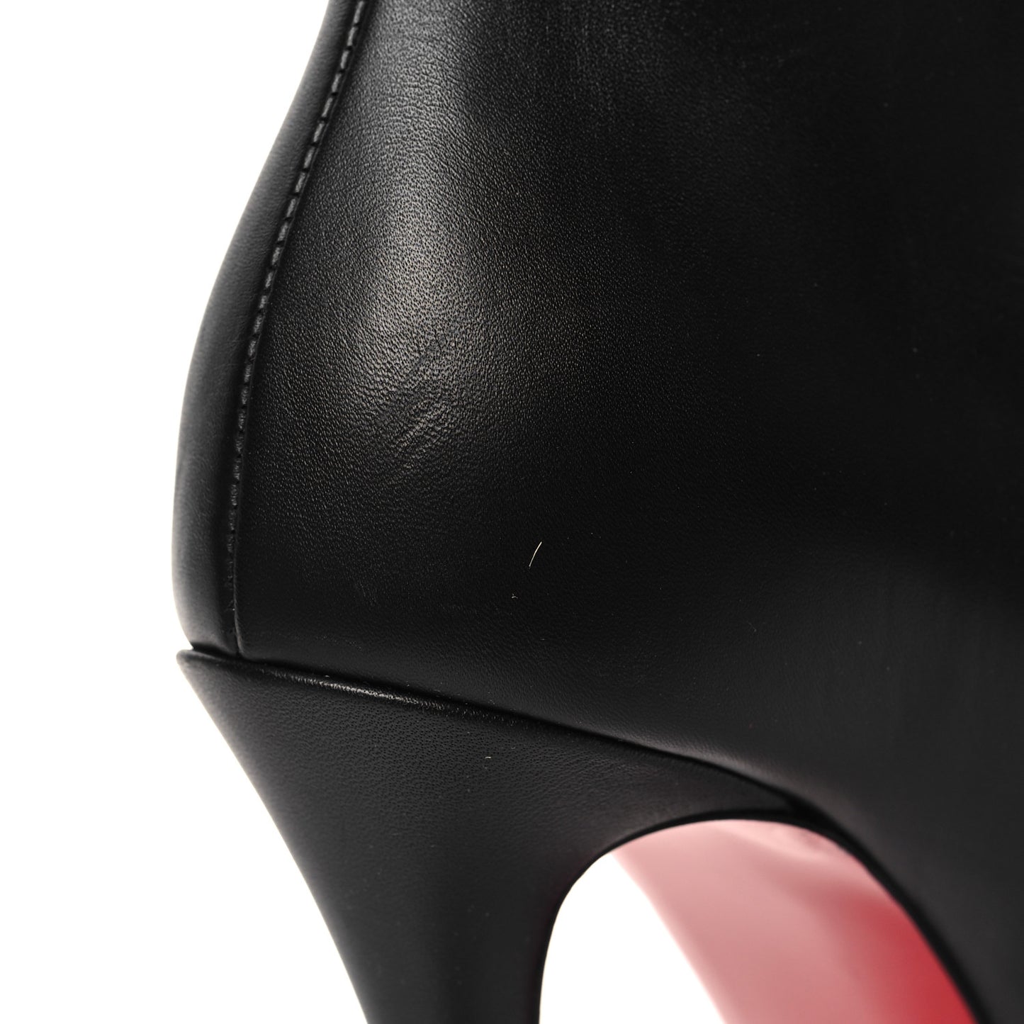 Calfskin Dolly Alta Booty 160 Ankle Boots 40 Black